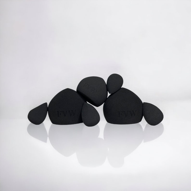 Pro Makeup Sponge Set 1 order 2 large sponges and 2 mini sponges image 1