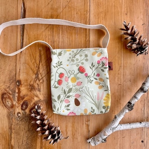 Nature Walk Bag for Children | Toddler Tote Bag | Little Explorer Bag | Toddler Kids Foraging Bag | Snack Bag | School | Garden Flower