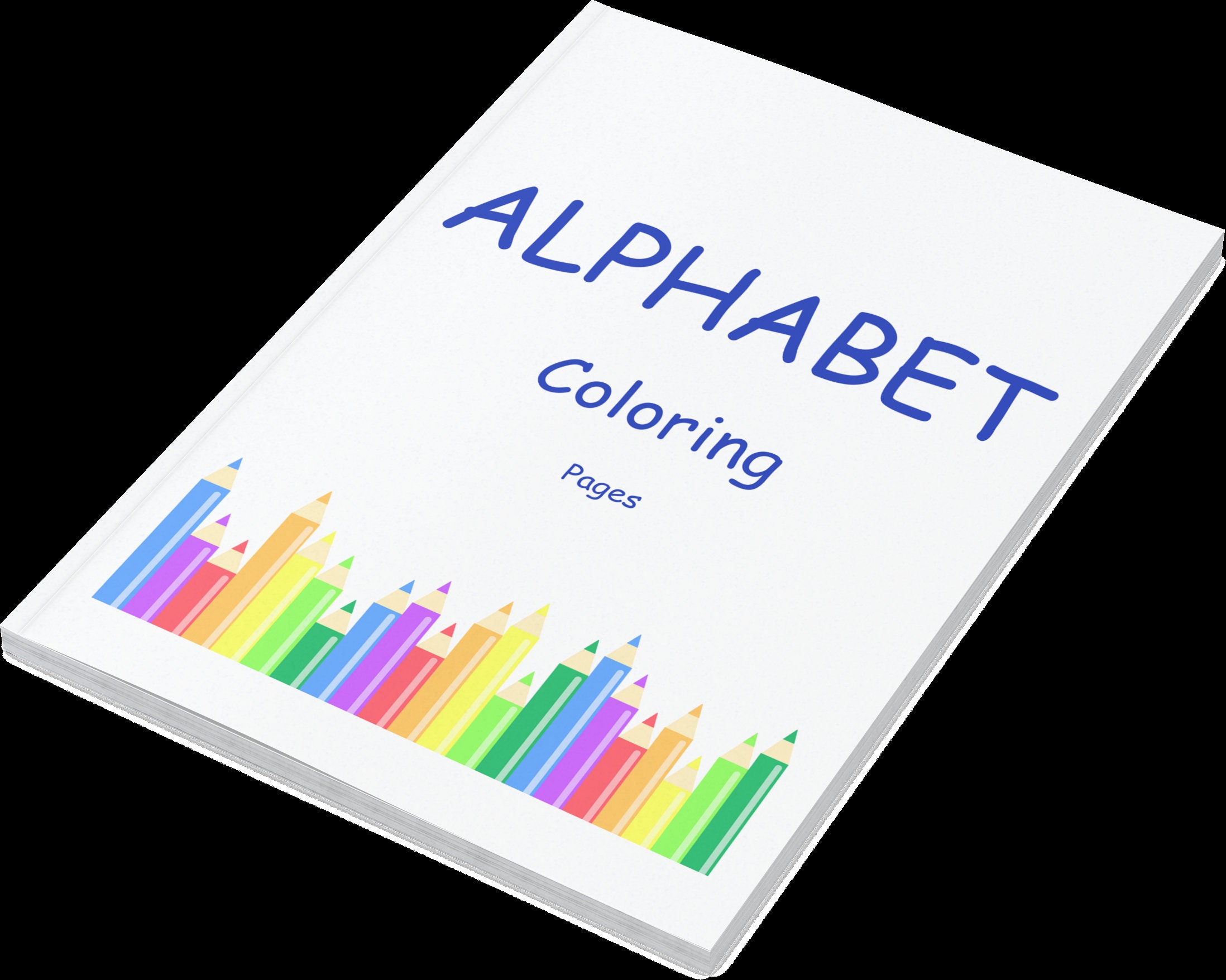 ABC Coloring Pages - Etsy