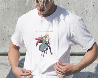 Howl's Moving Castle shirt, Anime Howls Moving Castle Shirt, Gift For Otaku Shirt, Anime Trending Shirt, Howl's Moving Castle Gift