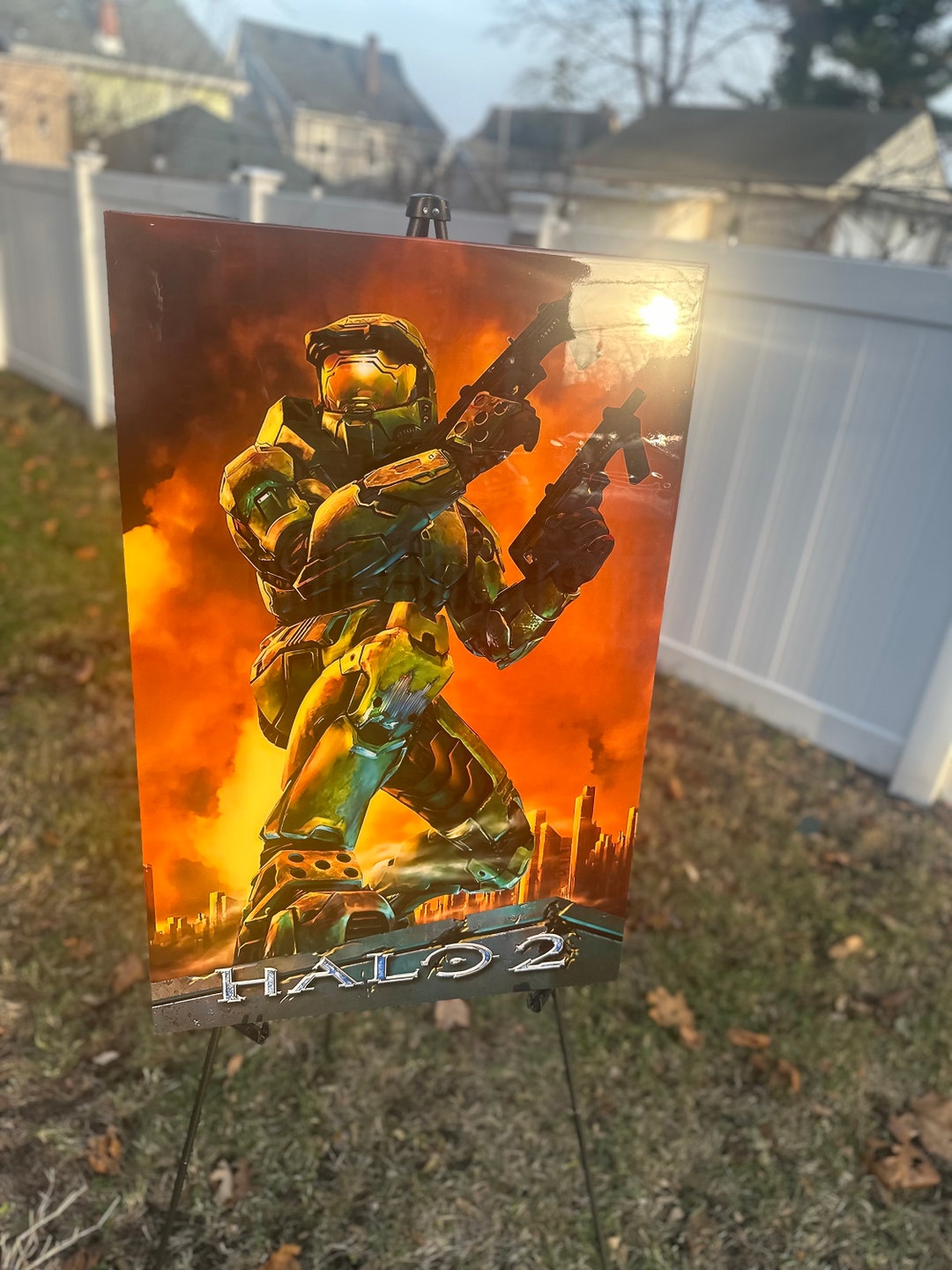 Halo Poster - Etsy