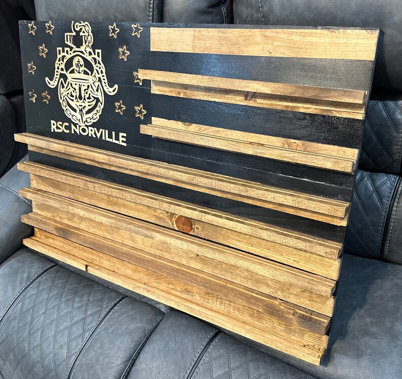 US Navy Chief Challenge Coin Display Rack. Wall Challenge Coin - Etsy