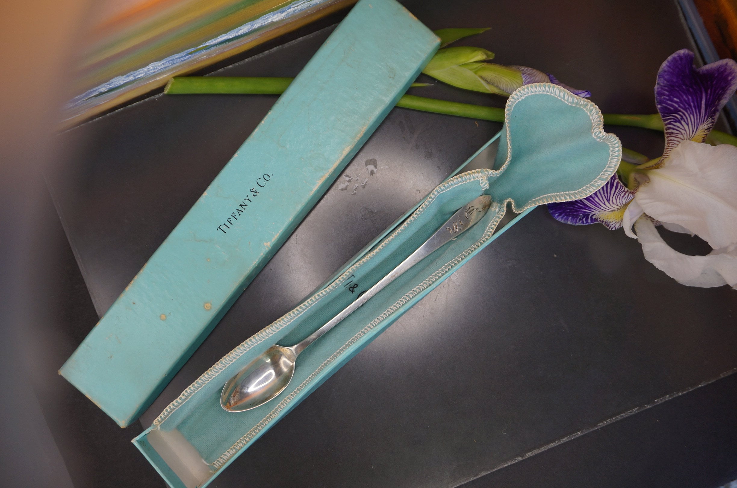 Vintage Tiffany & Co. 925 Sterling Silver Baby Spoon