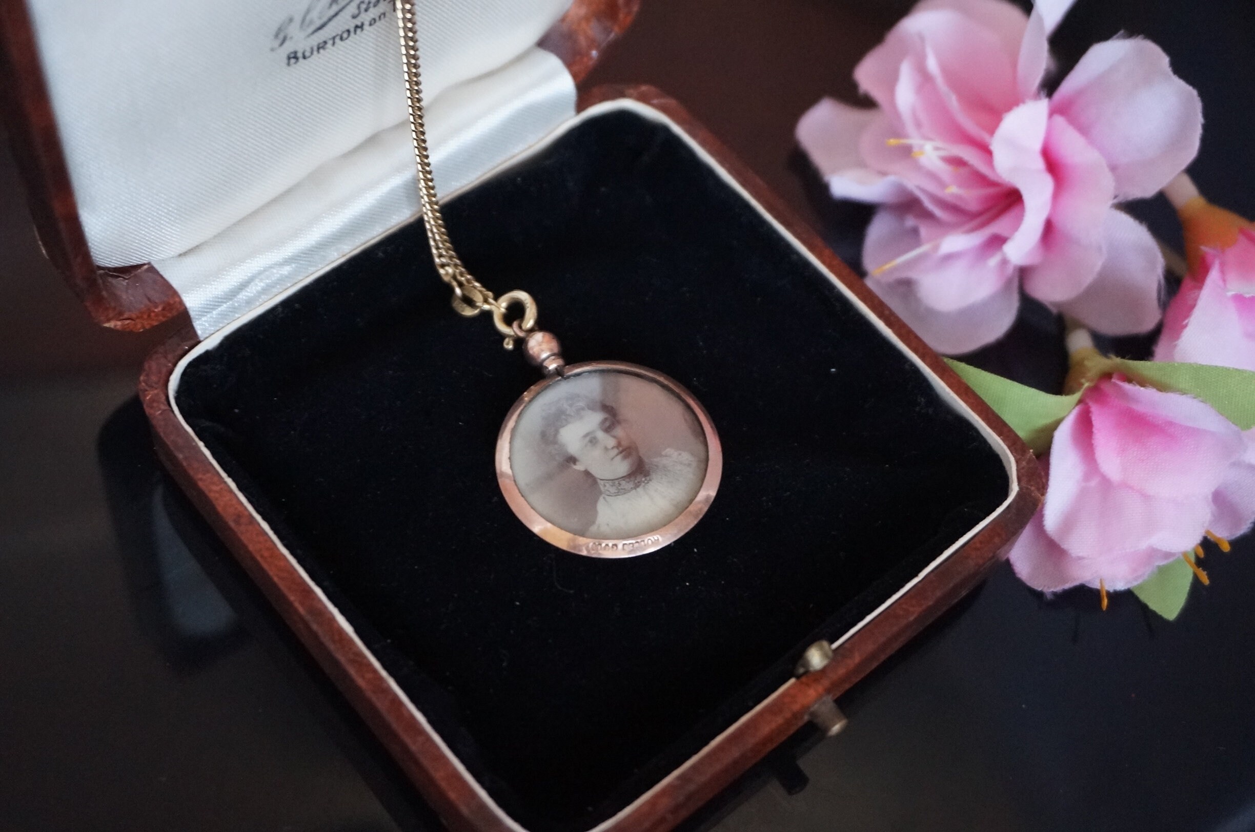 Double photo locket sale