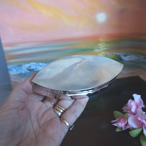 Antique English sterling silver trinket box by James Deakin and Son, TLJ27