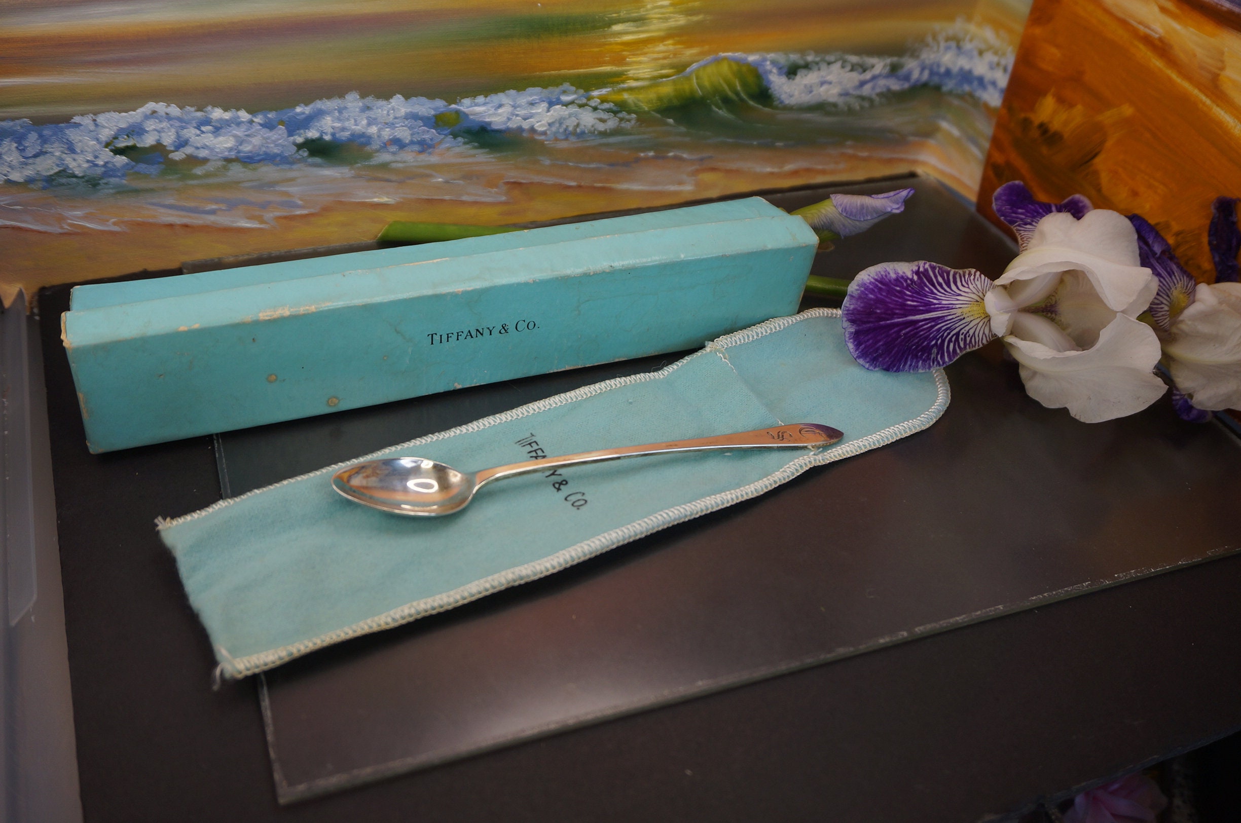 Vintage Tiffany & Co. 925 Sterling Silver Baby Spoon