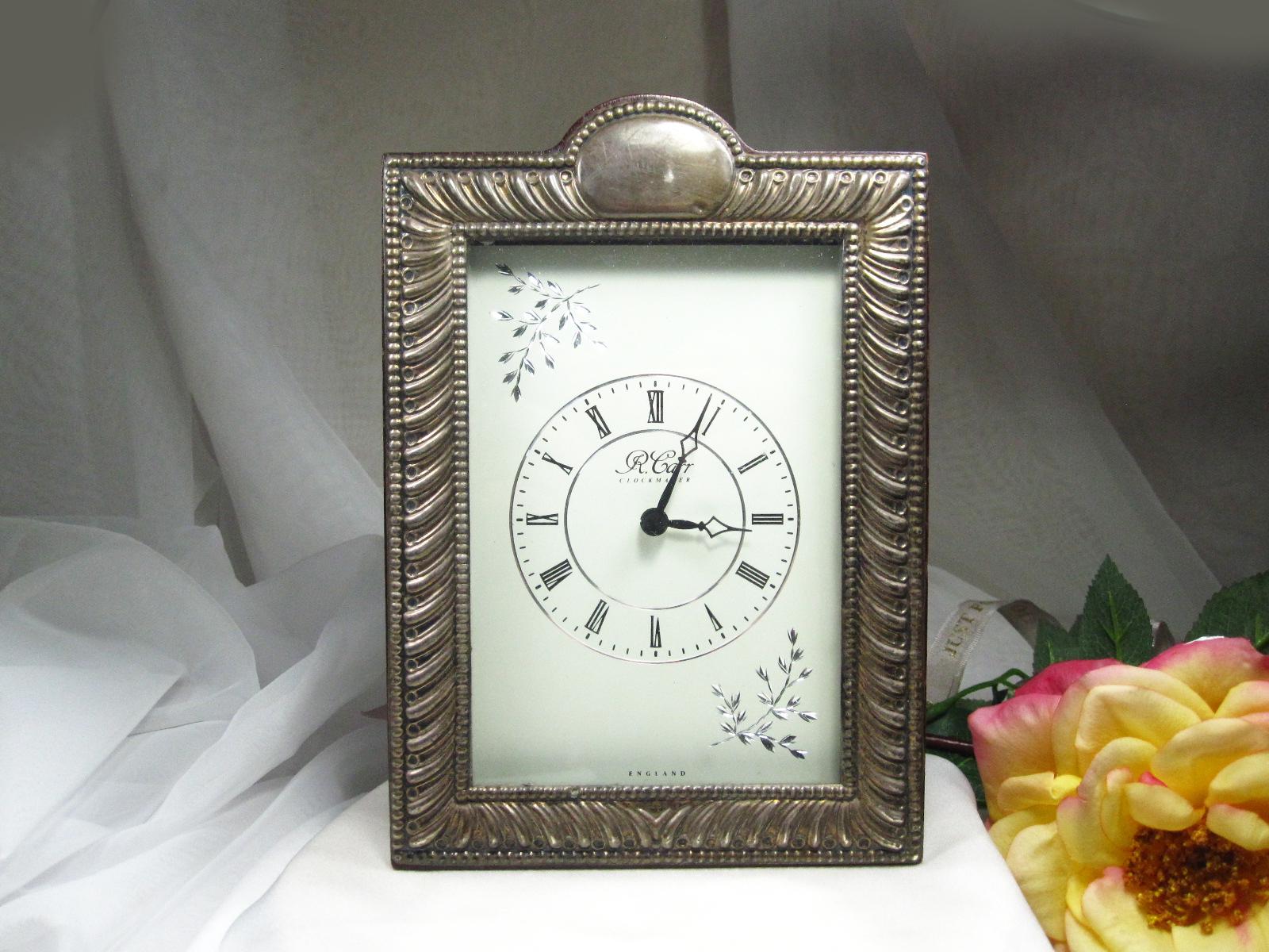 R. Carr Sterling Silver Clock - Etsy