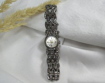 Vintage Legion damarmbandsur i sterlingsilver, 6 3/4 tum, W15