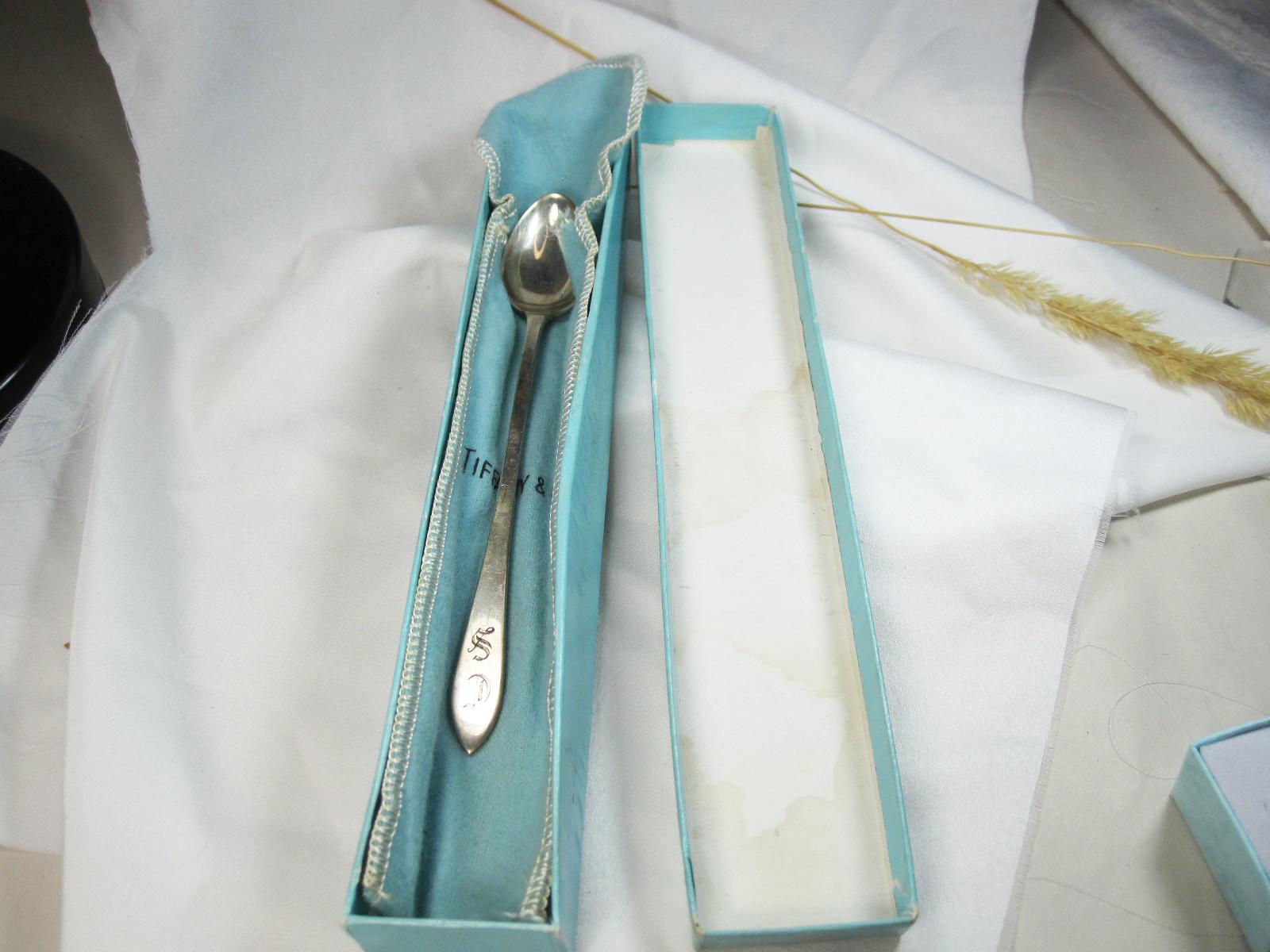Vintage Tiffany & Co Sterling Silver 6 Inch Spoon With Original