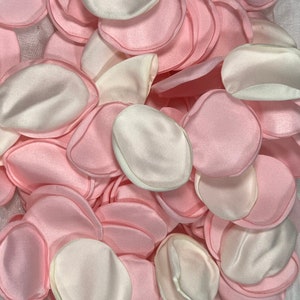 Pétalas de rosa marfim decoração de casamento flor pétalas de menina rosa marfim decoração de corredor de casamento pétalas de flores rosa cerimônia decoração de chá de panela confete