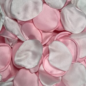 Pétalos de rosa blanco boda decoración flor niña pétalos rosa marfil boda pasillo decoración flor pétalos rosa ceremonia decoración nupcial ducha confeti