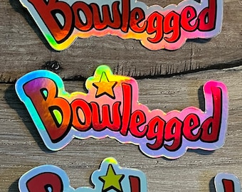 Widespread Panic - Bowlegged Bojangles 3" Holographic Sticker, Vinyl, UV/Water Resistant