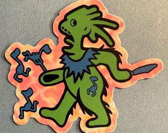 Widespread Panic - Dancing Note Eater 3" Sticker Vinyl/UV/Water Resistant