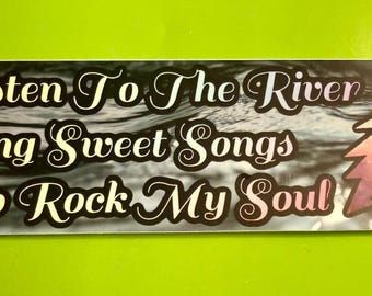Brokedown Palace 7" Bumper Sticker Vinyl/UV/Water Resistant