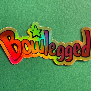 Widespread Panic - Bowlegged Bojangles 3" Holographic Sticker, Vinyl, UV/Water Resistant