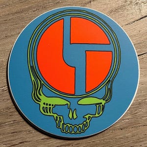 Disco Biscuits - Bisco Logo 3" Sticker - Vinyl, UV/water resistant