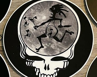 Widespread panic - Note eater 3" Sticker - Vinyl/UV/Water resistant