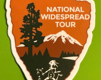 Widespread Panic - National Tour 3" Sticker Vinyl/UV/Water Resistant