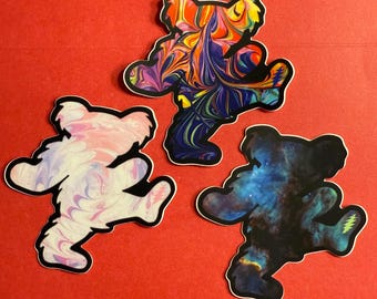 Dancers 3" Stickers Vinyl/UV/Water Resistant