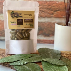 Soursop Leaf Powder Capsules