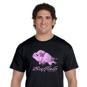 Buffalo NY Crew Neck Unisex Pre Shrunk Cotton T-Shirt