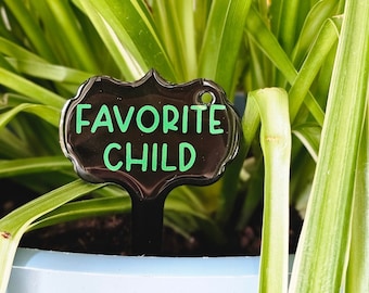 Funny Plant Stakes, Houseplant Accessories, Planter Pot Decorations