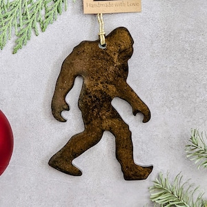 Sasquatch Christmas Ornament