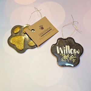 Personalized Pet Name Ornament