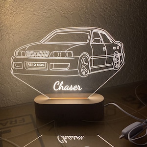 Custom 3D Car Sketch Night Light,Drawing From Photo,Car Mockup Led Lamp, gift for him,Christmas day gifts, Gift for kids, Boyfriend gift