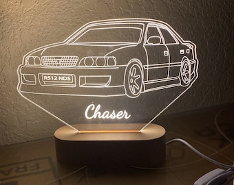 Custom 3D Car Sketch Night Light,Drawing From Photo,Car Mockup Led Lamp, gift for him,Christmas day gifts, Gift for kids, Boyfriend gift