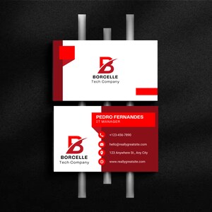 Business Card Template | Printable Business Card Template | Editable Business Card | DIY Business Card | Modern Business Card