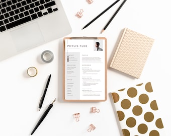 CV Template | Resume Template Word | Resume Template with Photo | Professional Resume |  Clean CV Template with Picture | Curriculum Vitae