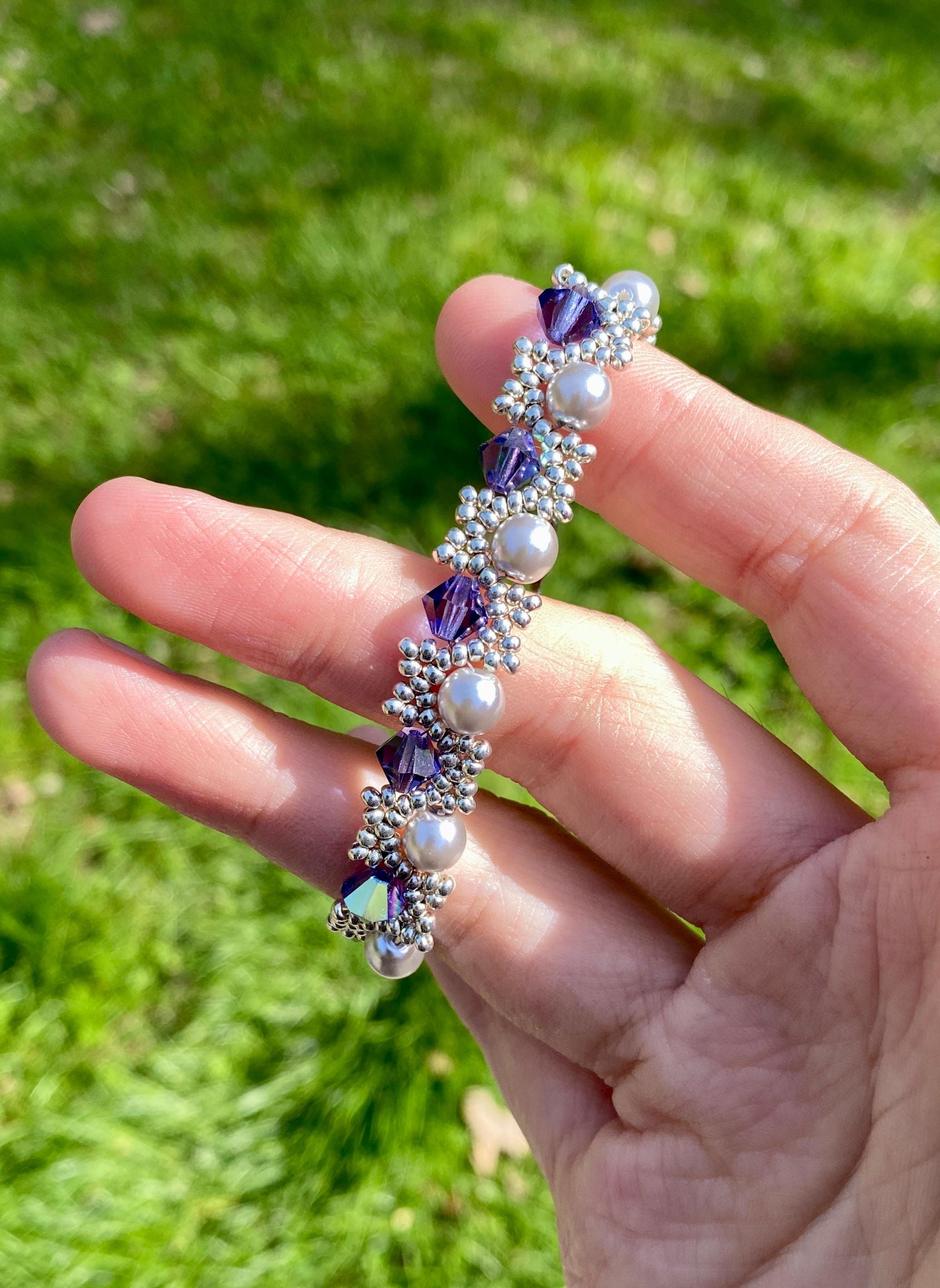 Swarovski Bracelet With Magnetic Clasp - Etsy