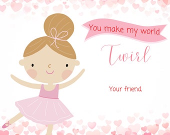 Ballet Valentine&#39;s Day Digital Download