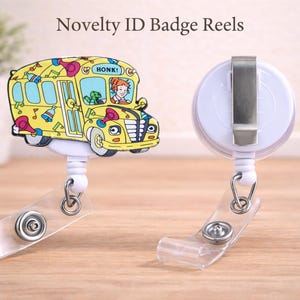 Porta badge retrattile Magic School Bus - Porta badge per insegnanti