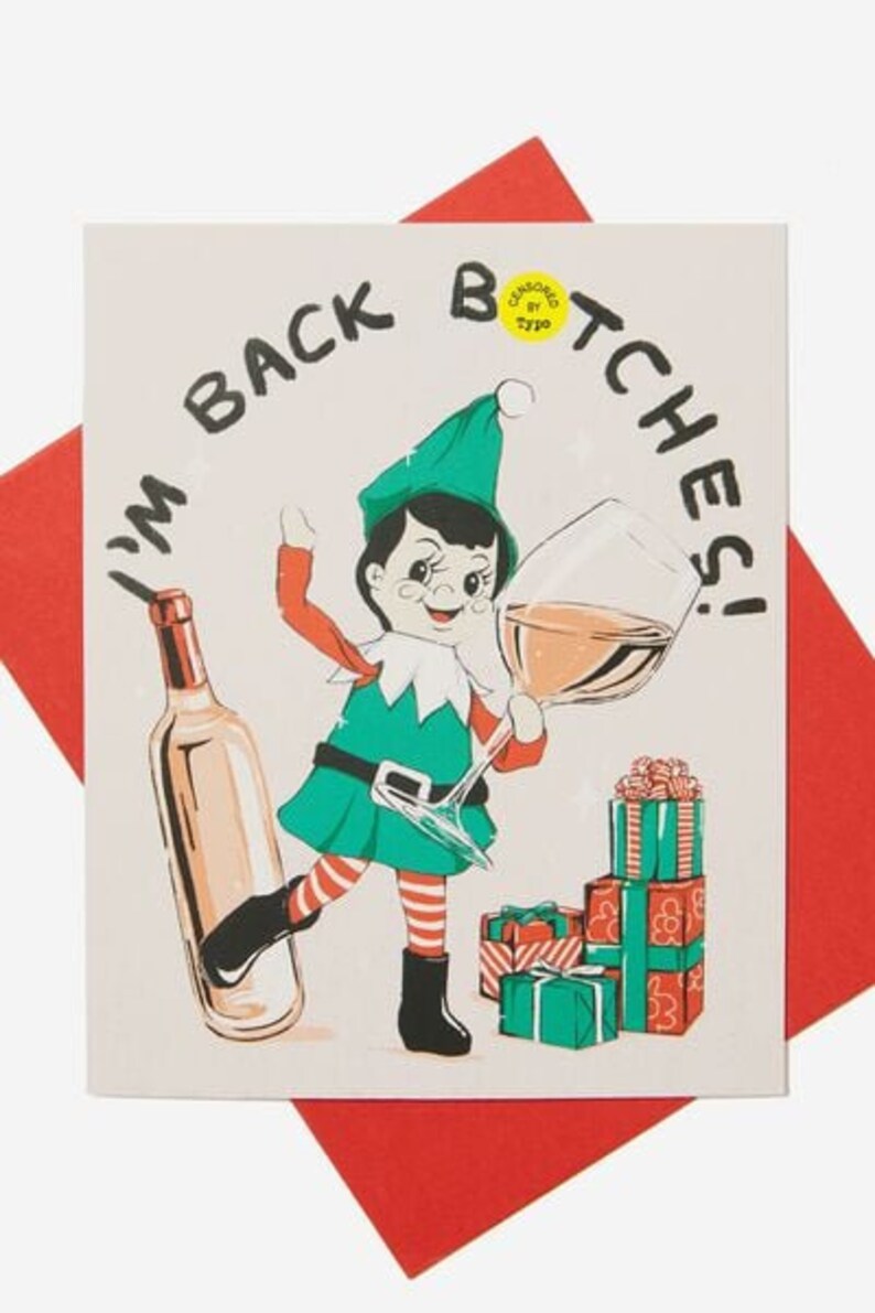 PREMIUM RANDOM Glitter Bomb Christmas Card Anonymous Prank - Etsy