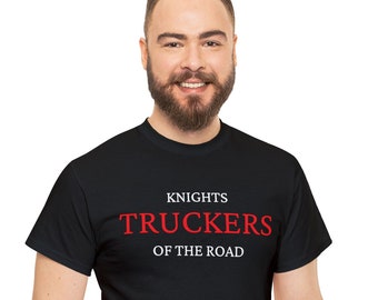 Truckers - Knights of the Road Unisex Heavy Cotton Tee