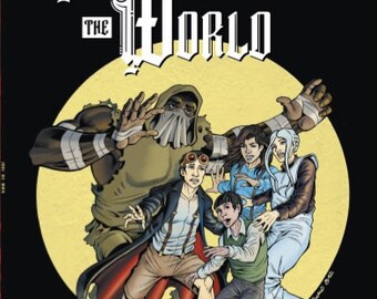 Five Against the World Graphic Novel by GM Jordan & Roland Bird (Markosia) - includes 2 Free Badges!