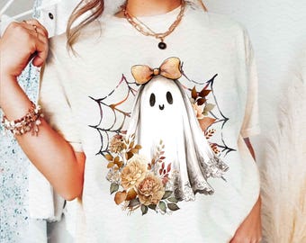 Halloween Lace Ghost Png, Spooky Coquette Png, Girly Ghost Lacey Ghost Png, Spooky Season Png, Ghost Floral Halloween Mama, Sublimation