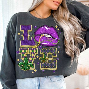 Mardi Gras Love Png, Mardi Gras Vibes Png, Mardi Gras, Fat Tuesday Png, Mardi Gras Png, Louisiana Sublimation Design, Digital File