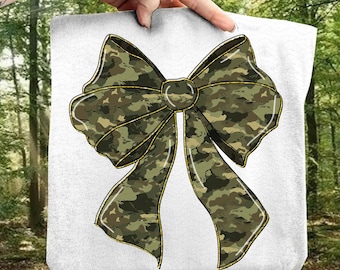 Camo Coquette Bow Png, Hunting Season Bow Png, Outdoors Sublimation Design, Rustic Fall Bow Png, Camouflage Bow Png Digital Download
