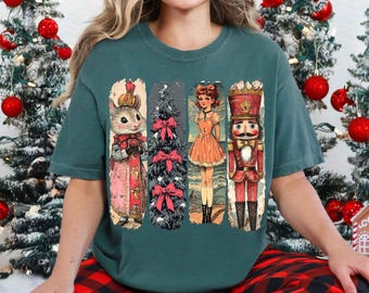 Vintage ballet and nutcracker coquette bow png, mouse christmas png, retro Christmas png, Christmas Coquette girly png, winter coquette png