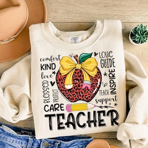 Teacher Apple Coquette png,back to school png,Teacher Png,teacher appreciation PNG,Retro Teacher png,leopard coquette png,apple teacher png