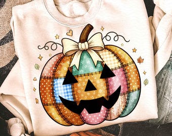 Floral Pumpkin png, Floral Patchwork png, Fall Pumpkin png, Autumn png, Fall Girly png, Fall Sublimation, Tis the season, Pumpkin png