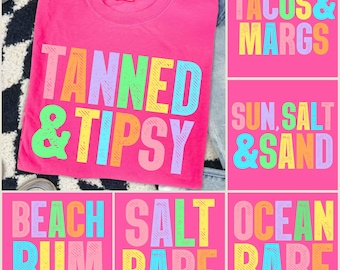 Sunshine Png, Beach Life Png Bundle, Sweet Summer Time PNG, Neon Trendy Summer Vibes, Distressed Beach PNG, Lake Pool River Png, Salty Png