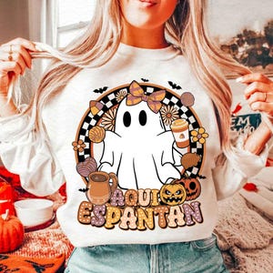 Espagnol espagnol, PNG fantôme, PNG d&#39;Halloween, PNG d&#39;Halloween espagnol, PNG d&#39;Halloween, PNG latino effrayant, Conchas mexicains, Regalos es espagnol