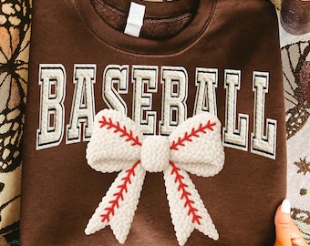 Faux Yarn Baseball Png Sublimation Design for Shirts and Crafts, Crochet Baseball Game Day Season Digital File Printable Graphic Download