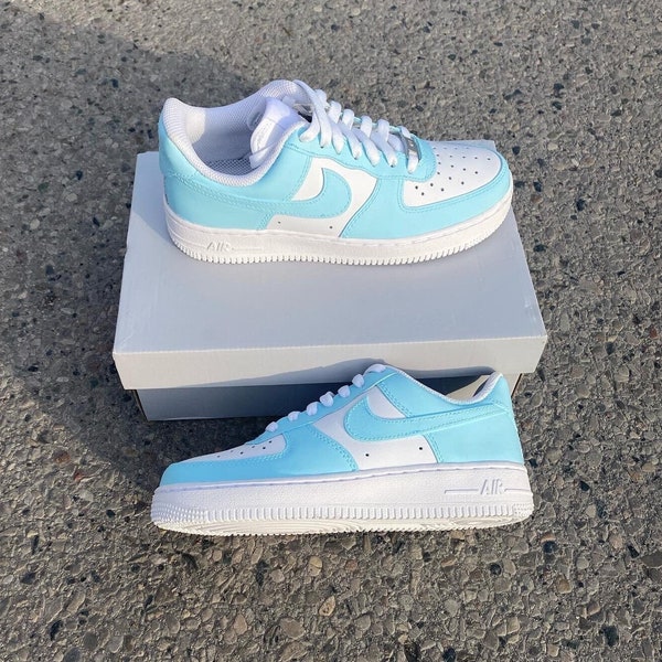 Baby Blue Custom Air Force 1