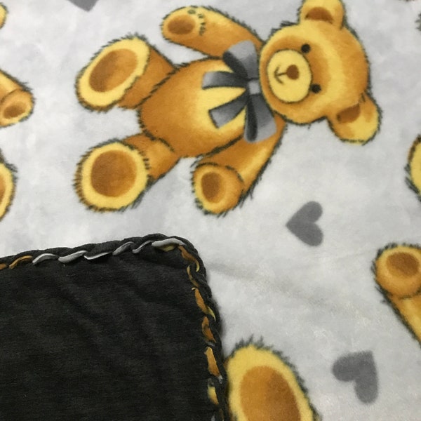 Teddy Bear Fleece Etsy