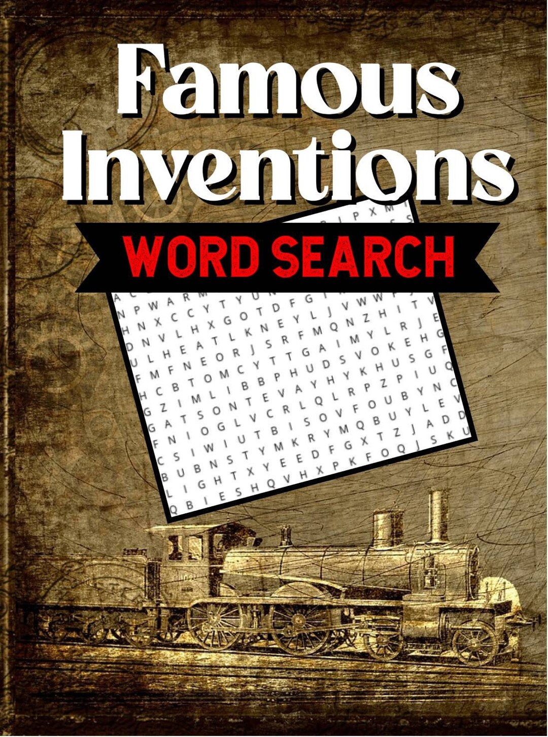 Famous Inventions Word Search 50 Large Print Puzzles 65 - Etsy